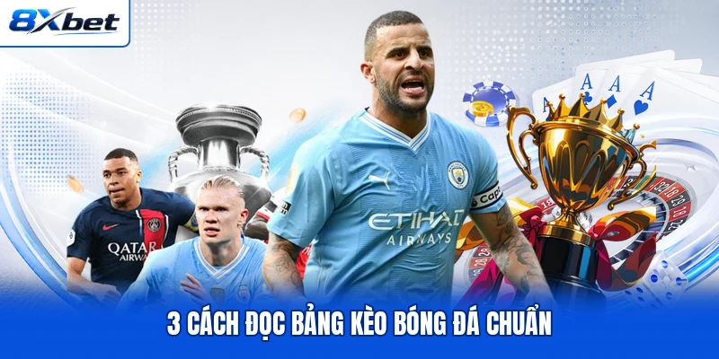 3 cách đọc bảng kèo bóng đá chuẩn