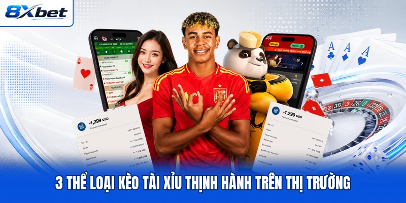 3 thể loại kèo tài xỉu thịnh hành trên thị trường 3 thể loại kèo tài xỉu thịnh hành trên thị trường