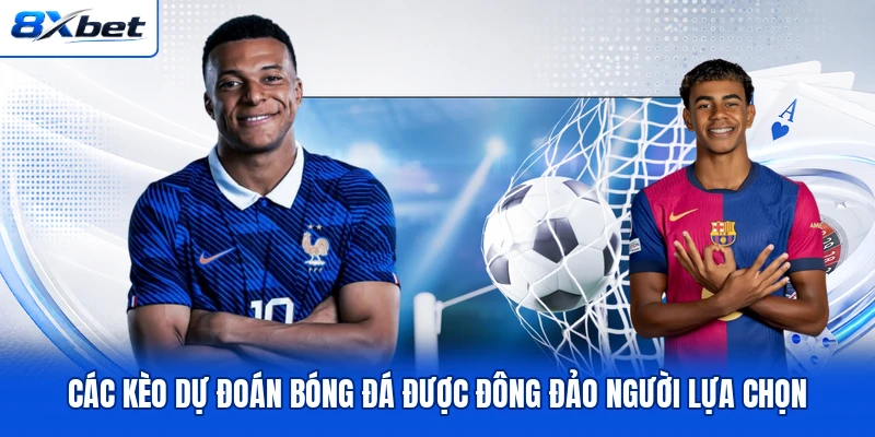 Các kèo dự đoán bóng đá được đông đảo người lựa chọn Các kèo dự đoán bóng đá được đông đảo người lựa chọn