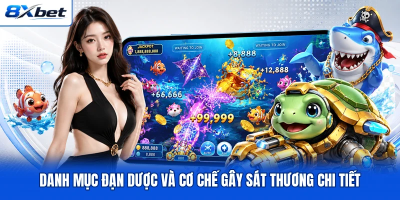 Danh mục đạn dược và cơ chế gây sát thương chi tiết Danh mục đạn dược và cơ chế gây sát thương chi tiết