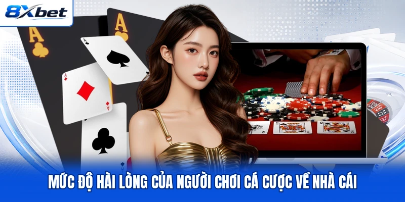 Mức độ hài lòng của người chơi cá cược về nhà cái