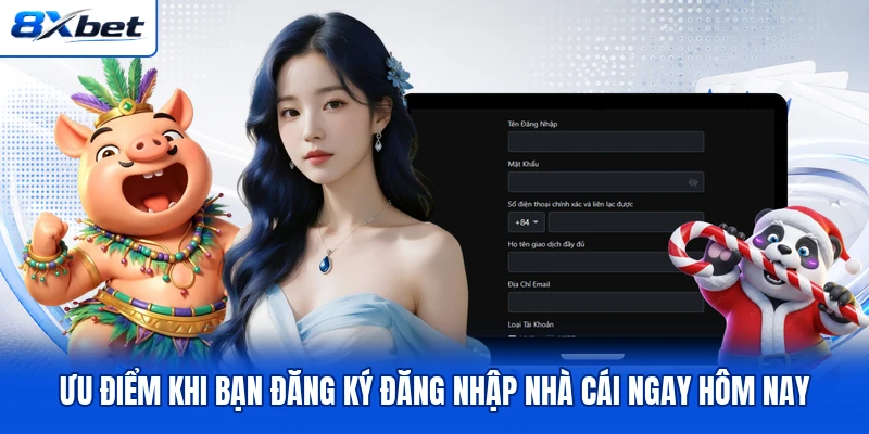 Ưu điểm khi bạn đăng ký đăng nhập nhà cái ngay hôm nay